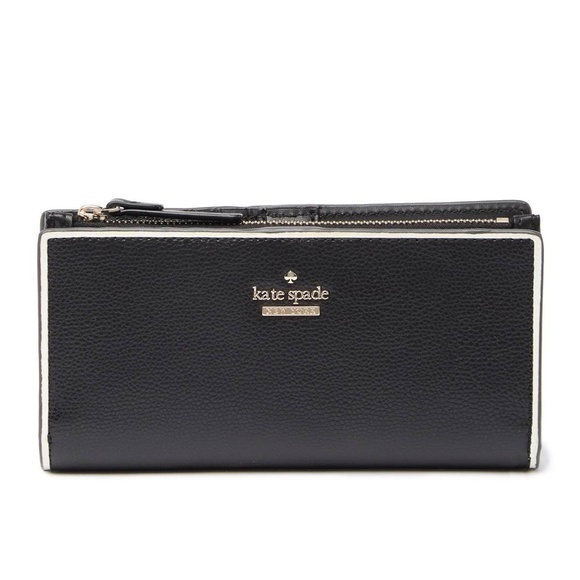 Kate Spade Patterson Drive Painted Edge Wallet - Picture 1 of 6